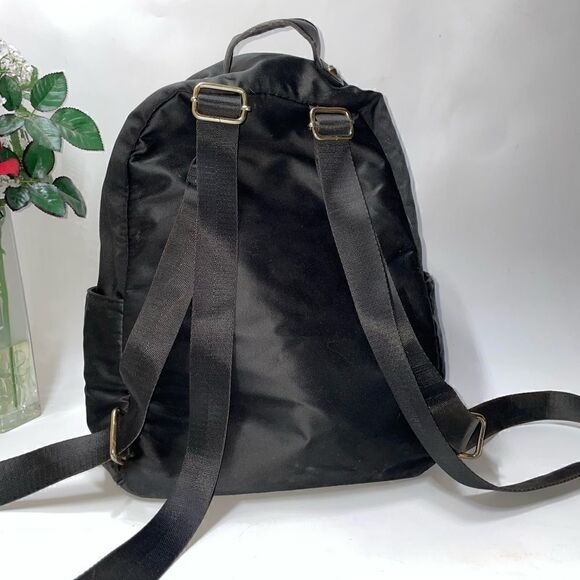 Kiss me Couture Satiny Embroidered Backpack Large - Picture 2 of 8